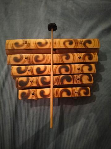 Handgemaakte authentieke aziatische xylofoon (100% bamboo)  beschikbaar voor biedingen