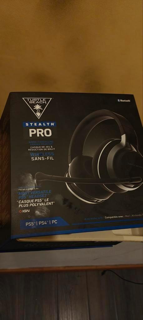 Turtle Beach Stealth Pro - PlayStation, Audio, Tv en Foto, Hoofdtelefoons, Zo goed als nieuw, Op oor (supra aural), Overige merken