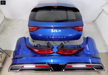 Kia Proceed Facelift GT Line B3L blauw Achterklep achterbump