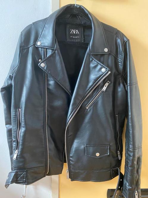 Zara Leather Jacket – Used, Excellent Condition – Size M, Kleding | Dames, Jasjes, Kostuums en Pakken, Zo goed als nieuw, Ophalen of Verzenden