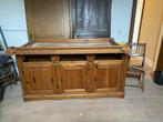 Dressoir met spiegel, Ophalen, Gebruikt, 150 tot 200 cm, Grenenhout