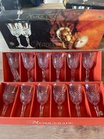 24 verres cristal d Arques Masquerade, Collections, Verres & Petits Verres, Utilisé