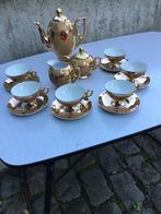 Vintage Floris Batavia 6 personen goudkleurig, Antiek en Kunst, Ophalen