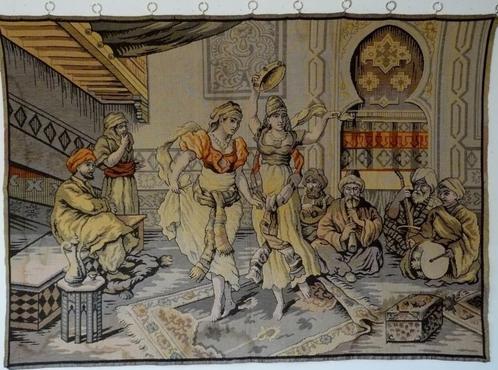 Gobelin Bildteppich 19. Jh. 175x125. G013, Antiek en Kunst, Antiek | Tapijten, Tafelkleden en Textiel, Ophalen of Verzenden