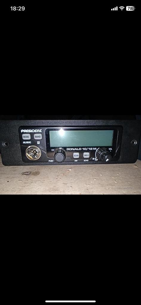 3x cb president 2x antenne, Telecommunicatie, Zenders en Ontvangers, Zo goed als nieuw, Ophalen