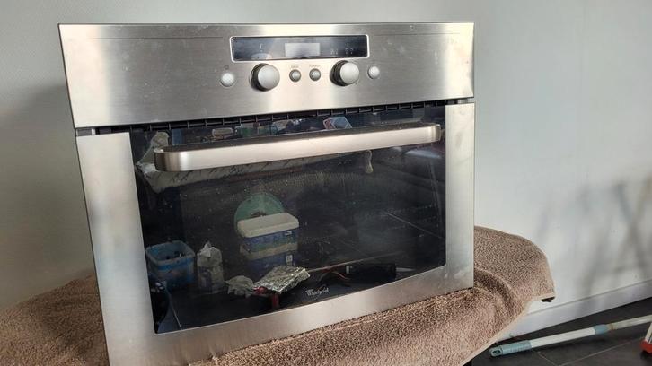 Whirlpool gd volume ingebouwde magnetronoven/Zo goed als nie, Elektronische apparatuur, Ovens, Zo goed als nieuw, Oven, Ophalen
