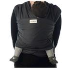Babylonia Rekbare draagdoek Tricot-Slen  Anthracite, Kinderen en Baby's, Ophalen, Gebruikt, Buik, Rug of Zij, Draagdoek