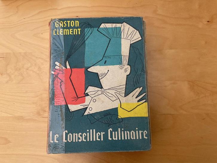 Gaston Clément… le conseiller culinaire 1963, Livres, Livres de cuisine, Utilisé, Enlèvement