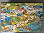 Jan van haasteren puzzel 1500 - chaos op de camping, Enlèvement, Comme neuf