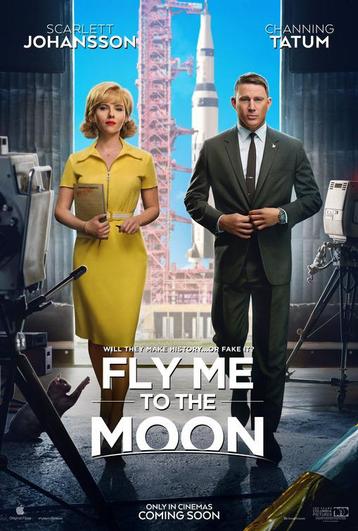 FILMPOSTER ‘FLY ME TO THE MOON (2024)’ beschikbaar voor biedingen