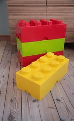 Lego opbergbox/opbergdoos brick 8 geel, Briques en vrac, Lego, Utilisé, Enlèvement ou Envoi