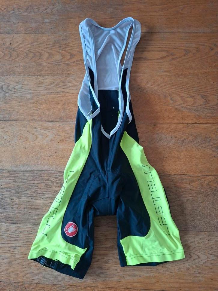 Castelli Evolutione Bibshort M, Fietsen en Brommers, Fietsaccessoires | Fietskleding, M, Verzenden