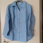 Ulla Popken. Geruiten blouse met lange mouwen. Maat 50/52., Kleding | Dames, Ophalen of Verzenden, Zo goed als nieuw, Blauw