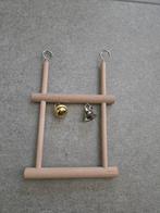 Balançoire trapézoïdale Nobby double, avec cloche 12,5 x 20,, Animaux & Accessoires, Oiseaux | Accessoires, Enlèvement, Comme neuf