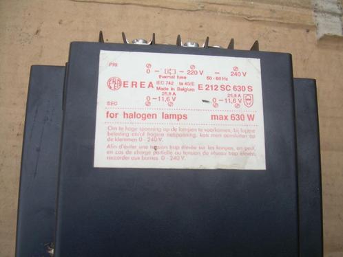 transfos,gelijkrichter,spannings regelling,KWU tellers, Doe-het-zelf en Bouw, Bouwverlichting, Gebruikt, Ophalen of Verzenden