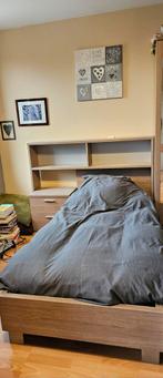 Bureau bed nachtkastje en overbouw te koop, Maison & Meubles, Chambre à coucher | Chambres à coucher complètes, Comme neuf, Enlèvement