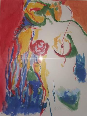 Uniek werk Kees Bohemen  Gesigneerd en Gedateerd 1977 beschikbaar voor biedingen