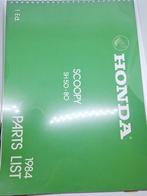 Onderdelen catalogus Honda Scoopy SH50 OT, Fietsen en Brommers, Ophalen of Verzenden, Frame