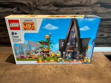 Lego 75583 Minions and Gru’s Family Mansion beschikbaar voor biedingen
