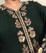 Een heel mooie groen kaftan (takchita) te koop., Kleding | Dames, Ophalen, Groen