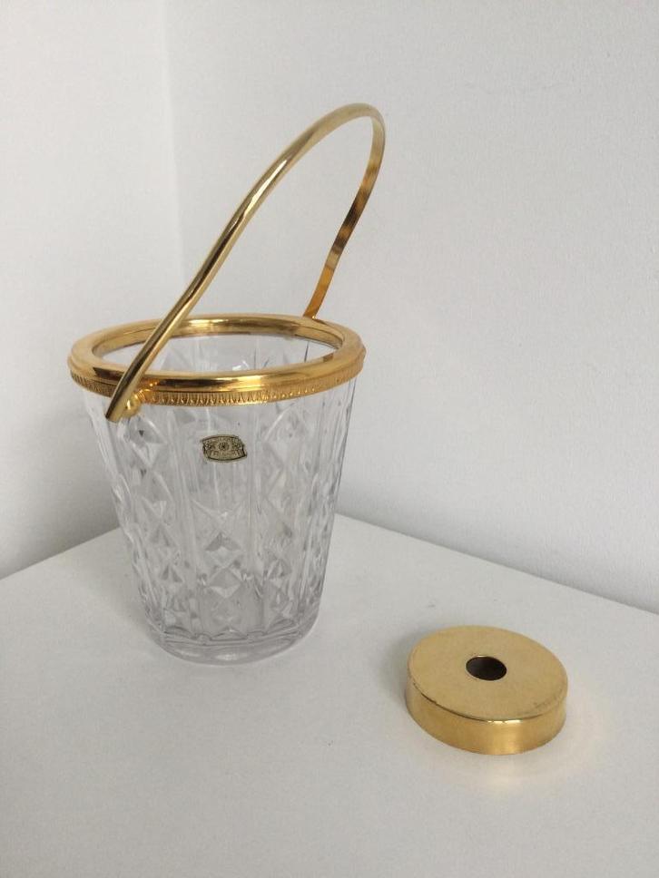 Kristallen ijsemmer van Val Saint Lambert, Antiek en Kunst, Antiek | Glaswerk en Kristal, Ophalen