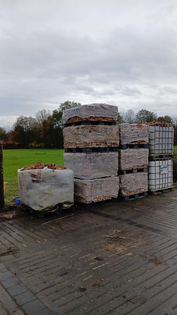 Paepestenen / metselstenen / bakstenen, Doe-het-zelf en Bouw, Metselstenen, Gebruikt, Bakstenen, Ophalen