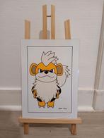 Pokémon-poster, Antiek en Kunst, Kunst | Tekeningen en Fotografie, Ophalen of Verzenden