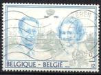 Belgie 1985 - Yvert/OBP 2198 - Boudewijn en Fabiola (ST), Timbres & Monnaies, Timbres | Europe | Belgique, Affranchi, Envoi, Oblitéré