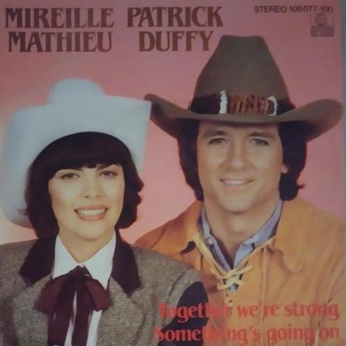 Mireille Mathieu & Patrick Duffy - Together we're strong, Cd's en Dvd's, Vinyl Singles, Zo goed als nieuw, Single, Pop, 7 inch