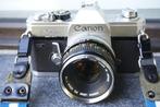 Canon FT QL + Canon FD 50mm 1.8 in uitstekende staat, Ophalen of Verzenden, Zo goed als nieuw, Spiegelreflex, Canon