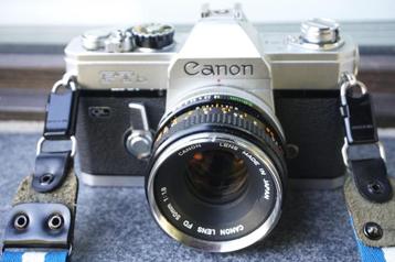 Canon FT QL + Canon FD 50mm 1.8 in uitstekende staat beschikbaar voor biedingen