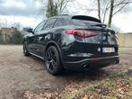 Alfa Romeo Stelvio 2.0 Turbo Q4 B-Tech, Auto's, Alfa Romeo, Automaat, 1995 cc, USB, Zwart