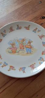 Eetsetje bordje kom voor kleuter kind tot 6 à 7 jaar, Ophalen, Zo goed als nieuw, Aardewerk, Overige typen