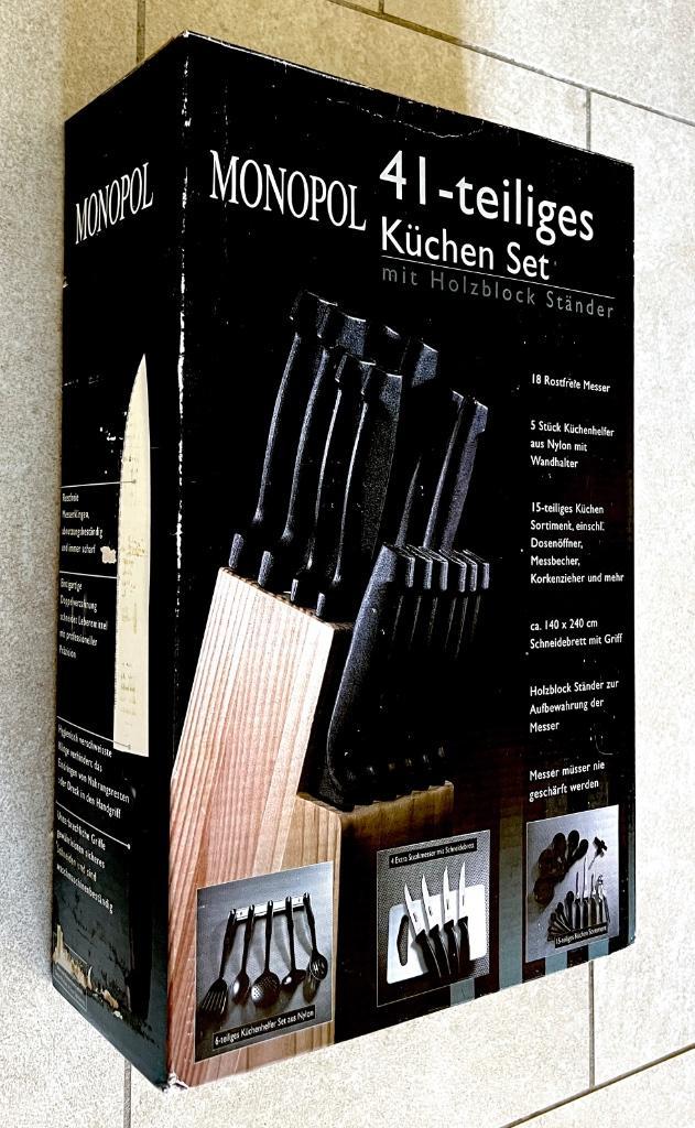 KEUKEN SET (Messen + Keukengerei) - 41 STUCKS!! // NIEUW, Huis en Inrichting, Keuken | Bestek, Nieuw, Bestekset, Inox of Chroom