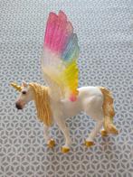 Licorne ailée arc en ciel Schleich, Ophalen of Verzenden, Zo goed als nieuw