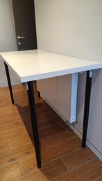 Bureau wit Ikea 140 op 60cm, Huis en Inrichting, Ophalen, Bureau