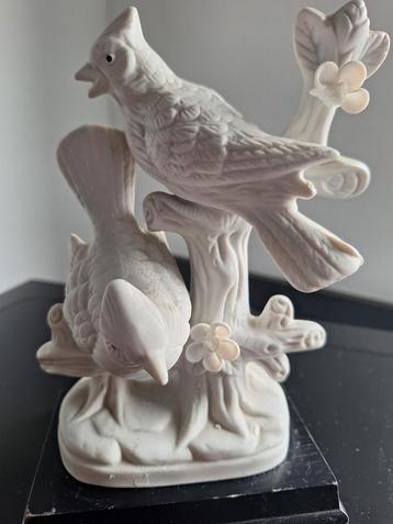 Porceleinen beeldje met vogels Marie Caroline Edition