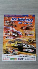 Spa Euro Race 2012 Spa-Francorchamps - Official Programme, Ophalen of Verzenden, Zo goed als nieuw, Algemeen