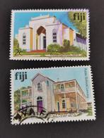 Fiji 1994 - gebouwen (met jaartal "1994" ), kerk, school, Ophalen of Verzenden, Gestempeld