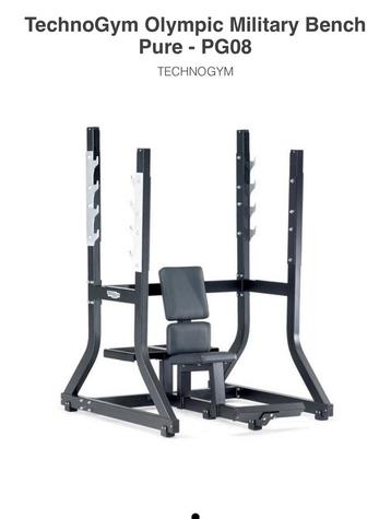Technogym military bench press beschikbaar voor biedingen