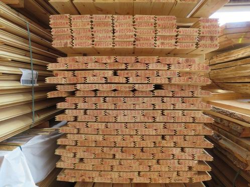 Grenen Blokhutdelen 45mm dik extra laag geprijsd!, Tuin en Terras, Palen, Balken en Planken, Nieuw, Planken, 250 cm of meer, Ophalen