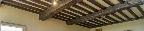 Oude eiken balken - kloosterbalken, Doe-het-zelf en Bouw, Hout en Planken, Gebruikt, Balk, Eiken, 300 cm of meer, 50 mm of meer