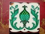 Art nouveau tegel, Antiek en Kunst, Ophalen of Verzenden