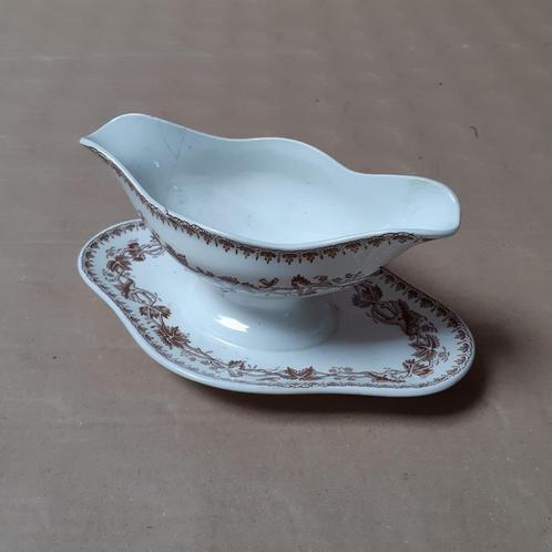 2 ancienne saucières en céramique, Antiek en Kunst, Antiek | Keramiek en Aardewerk, Ophalen