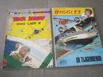 lot 2 strips Buck Danny, 1971 Charlier, Hubinon Biggles 1979, Boeken, Stripverhalen, Meerdere stripboeken, Ophalen of Verzenden
