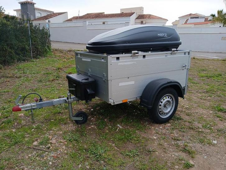 Fourgon à bagages Anssems GT 500-151X101 avec papiers (Confo, Autos : Divers, Remorques, Enlèvement