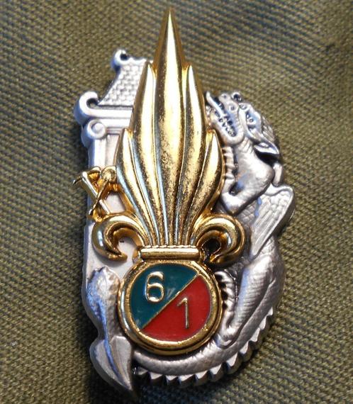 LEGION ETRANGERE / 6em REG / APRONUC / CAMBOGE, Verzamelen, Militaria | Algemeen, Landmacht, Embleem of Badge, Verzenden