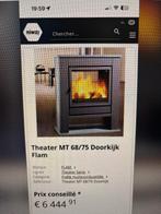 Poêle à bois, et charbon, FLAM Theater mt 68/75 peu utilisé, Comme neuf, Enlèvement, Bois, Autoportant