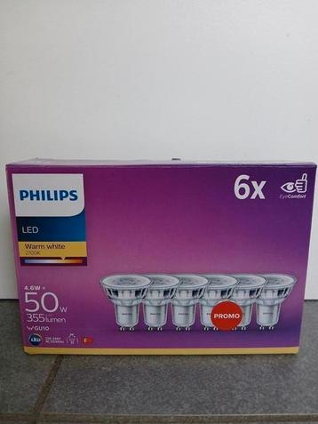 5 Philips led lampen 50W warm white beschikbaar voor biedingen