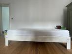Auping bed 1 persoon, hoofd- en voeteinde verstelbaar, Huis en Inrichting, Slaapkamer | Bedden, Ophalen, 90 cm, Eenpersoons, Wit